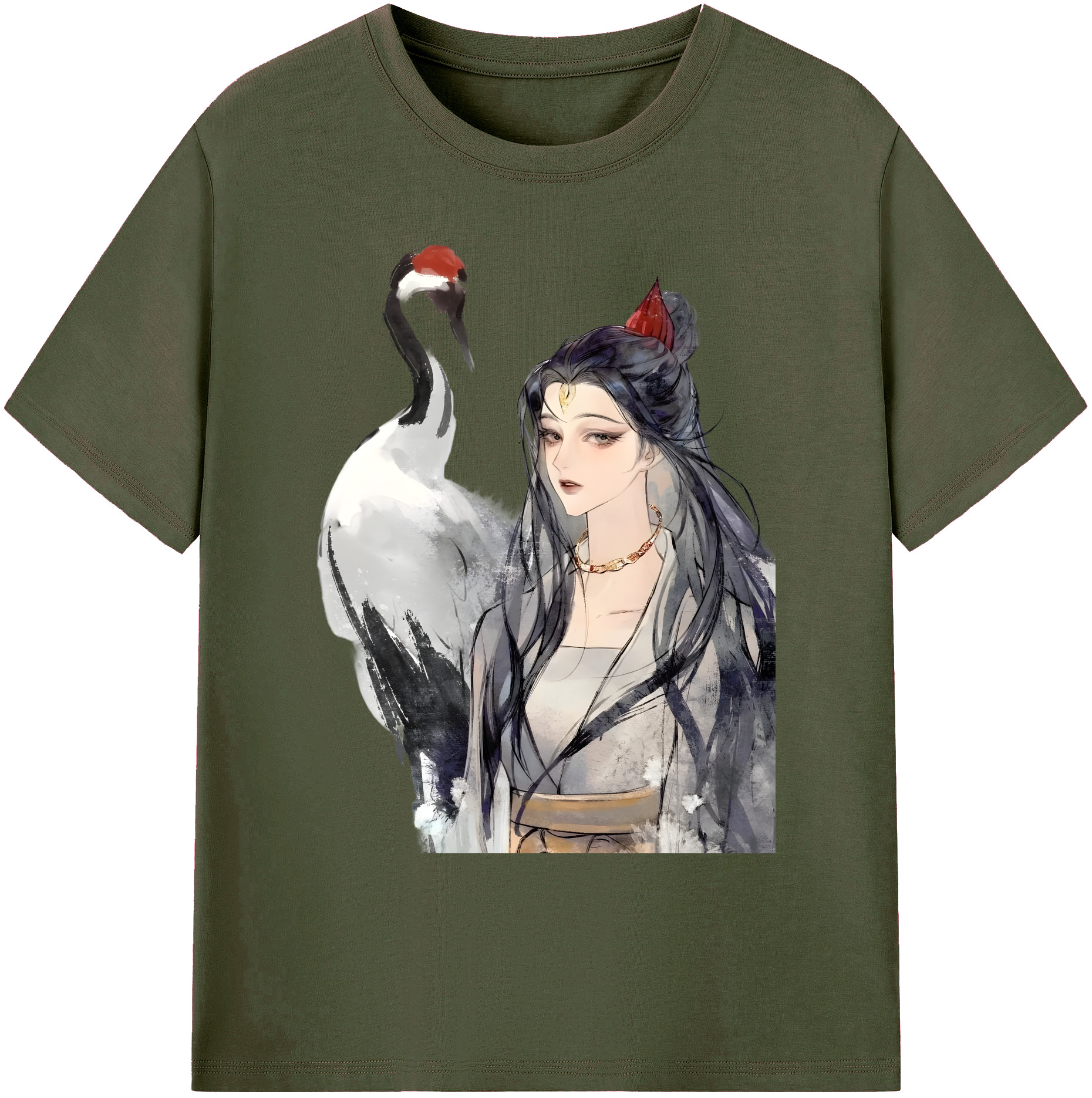（画像用） Ne Zha 2 ナタ 魔童の大暴れ 綿100％ メンズ半袖Tシャツ｜肌触りやわらか＆通気性